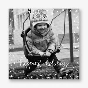 Holiday Wink Photo Card