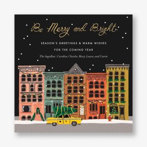 Holiday in the City Photo Card