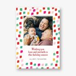 Holiday Palette Photo Card