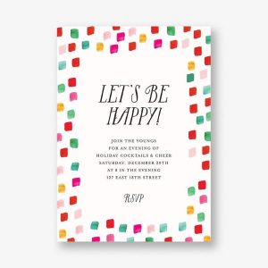 Holiday Palette Invitation