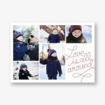 Love is All Around Photo Card
