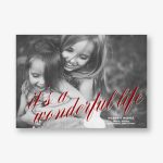 Its a Wonderful Life Photo Card