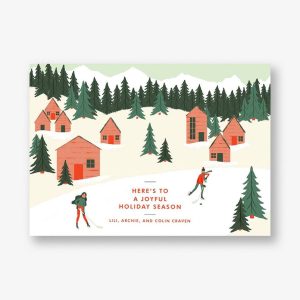 Holiday Hockey Holiday Photo Card