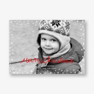 Holiday Wink Photo Card