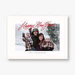 Inscribed Horizontal Photo Card
