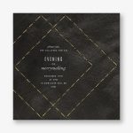 Posh Holiday Party Invitation
