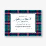 Plaid Invitation
