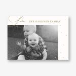 Starry Love Photo Card