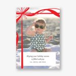 Proudly Present Holiday Photo Card