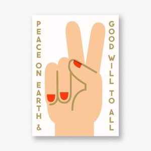 Peace Sign Card
