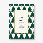 Tree Tessellation Greeting Card