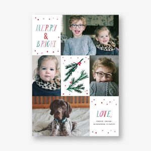 Merry and Bright Multi-Photo Card