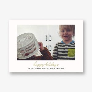 Season's Signature Holiday Photo Card