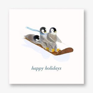 South Pole Sledders Holiday Card