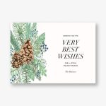 Pine and Juniper Card