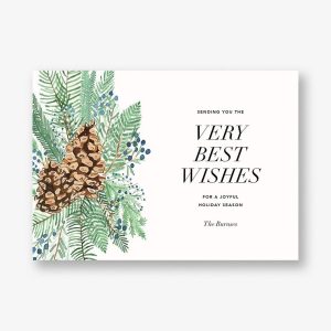 Pine and Juniper Card