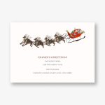 Reindeer Ride Photo Card