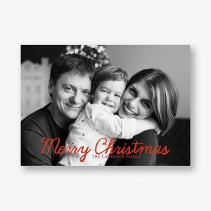 Merry Christmas Photo Card