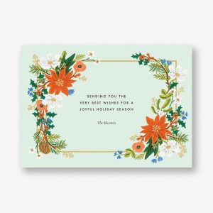 Winter Frame Holiday Photo Card