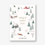 Winter Toile Holiday Card