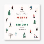 Tiny People Holiday Card