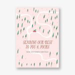 Watch for Reindeer Crossings Invitation