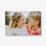 Warm Holiday Postcard