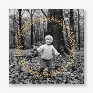 Wreath of Stars Holiday Photo Card