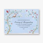 Winter Chinoiserie Holiday Card