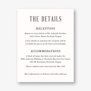 Golden Age Information Card