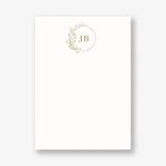 Monogram Wreath Stationery