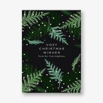 Cedar Branches Holiday Card