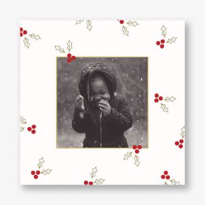 Golden Berries Holiday Photo Card