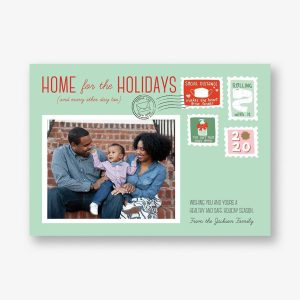 Home for the Holidays Photo Card