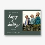 Happy & Healthy Holiday Photo Card
