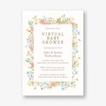 Painted Meadow Baby Shower Invitation