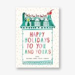 Up on the Rooftop Holiday Card