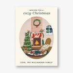 Cozy Christmas Holiday Card