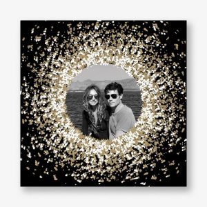 Frosted Photo Holiday Photo Card