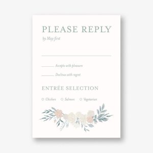 Garden Crest Response Card