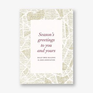 Prism Frame Holiday Card