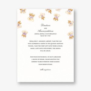 Petal Cascade Information Card