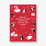 Party Penguins Holiday Card