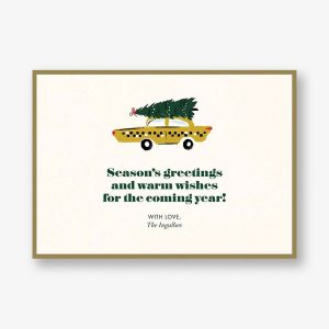 Fab Cab Holiday Card
