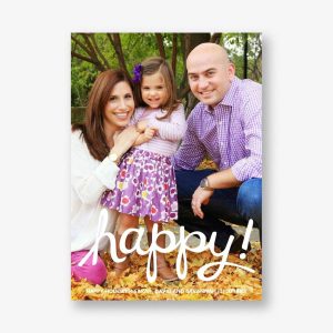 Happy Holiday Photo Card