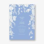 Fleurs d'Alenvßon Wedding Invitation