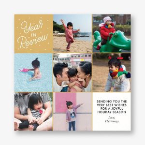 Highlight Reel Holiday Photo Card