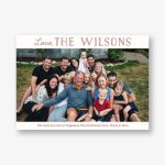 Learning Curve Holiday Photo Card Horizontal