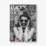 Happy New Year Holiday Photo Card Vertical