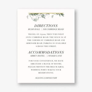 Thirlmere Information Card